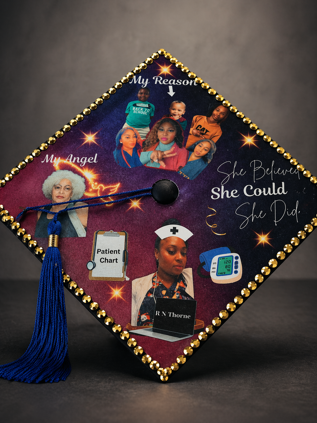 Customize Graduation Cap Topper