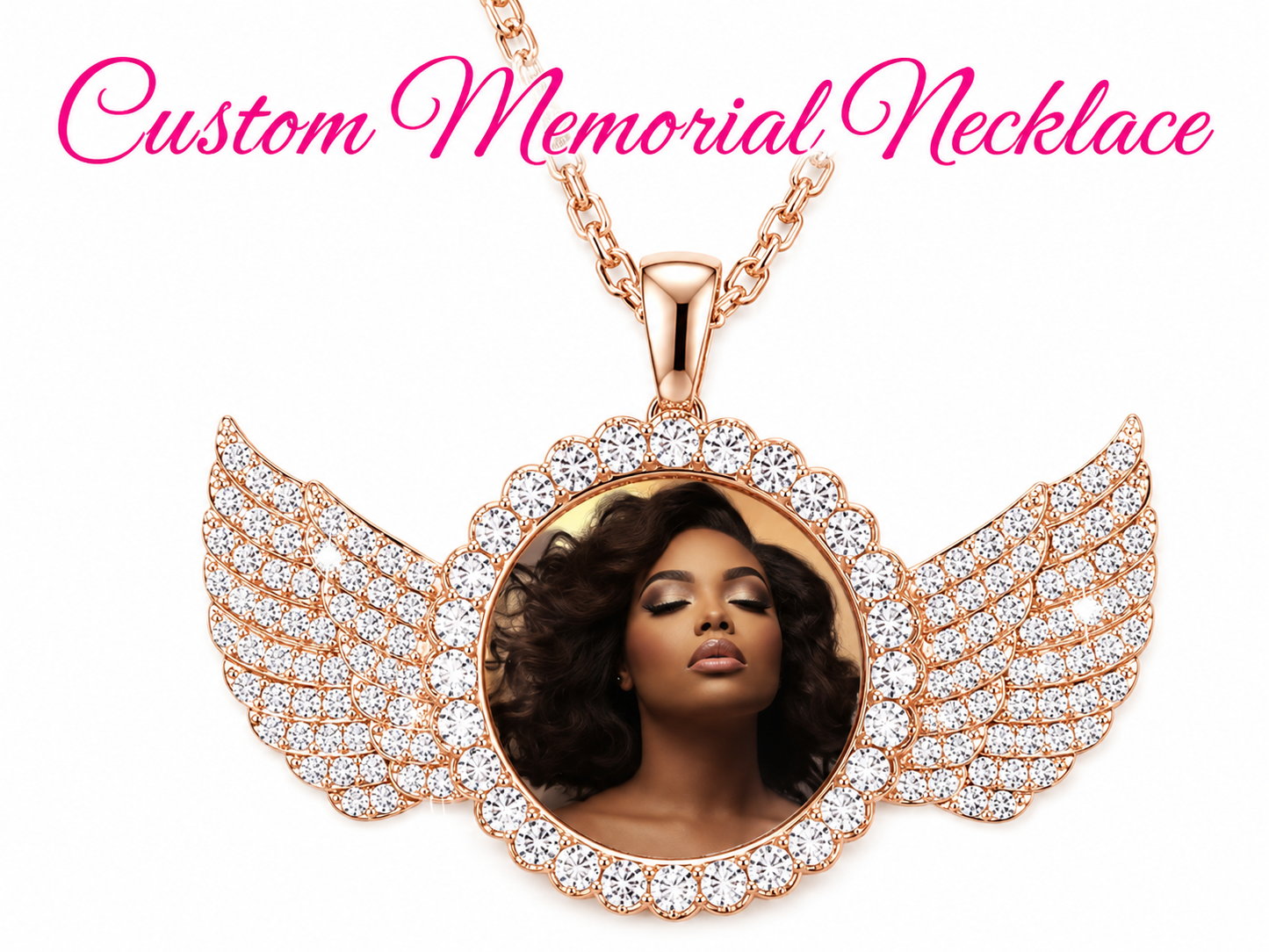 Custom Memorial Necklace – Personalized Keepsake Jewelry