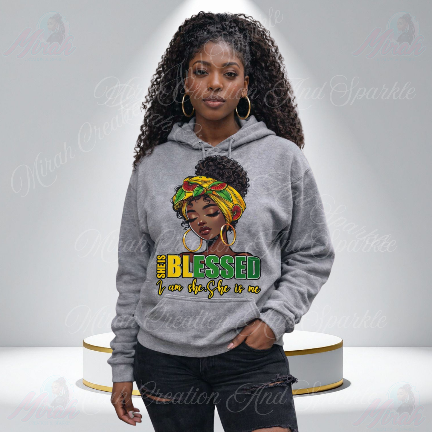 Blessed Queen Affirmation Hoodie
