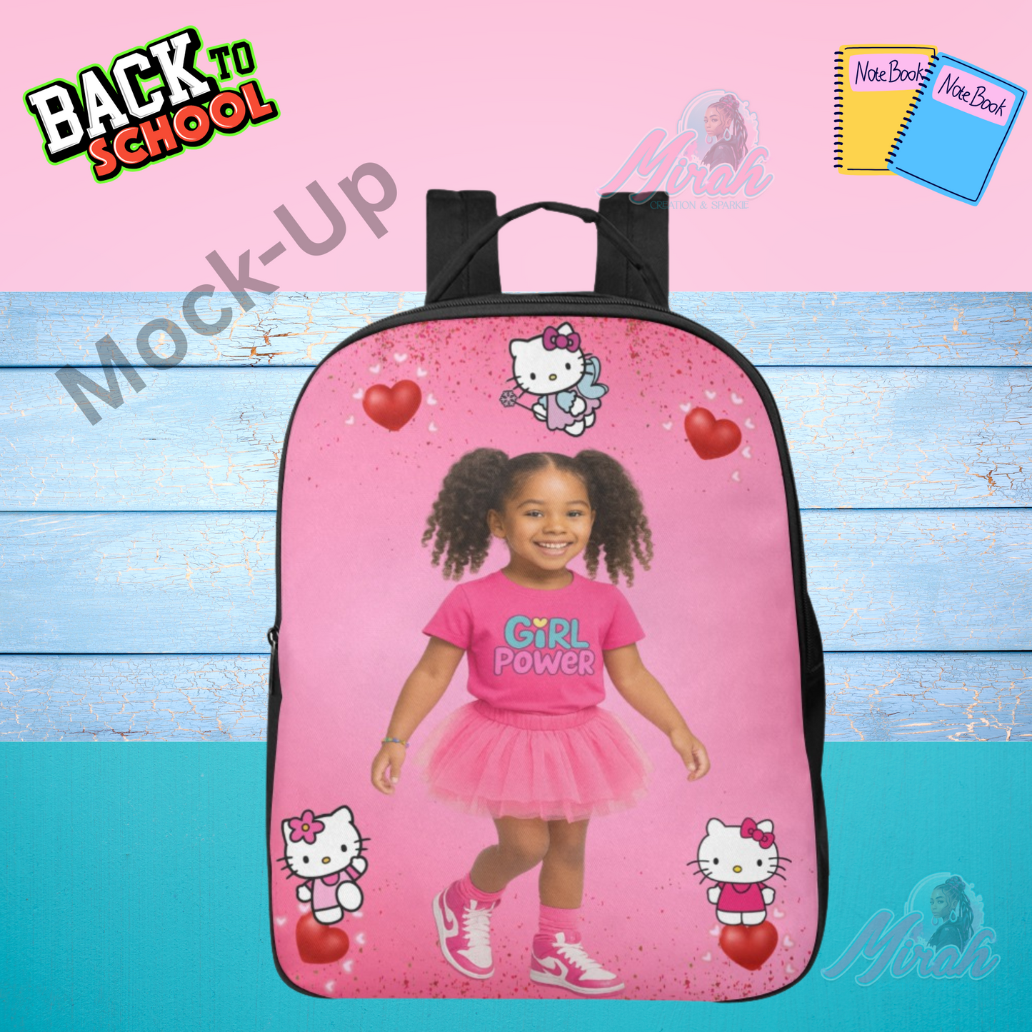 Custom Personalized Backpack for Kids | Mirah Creation