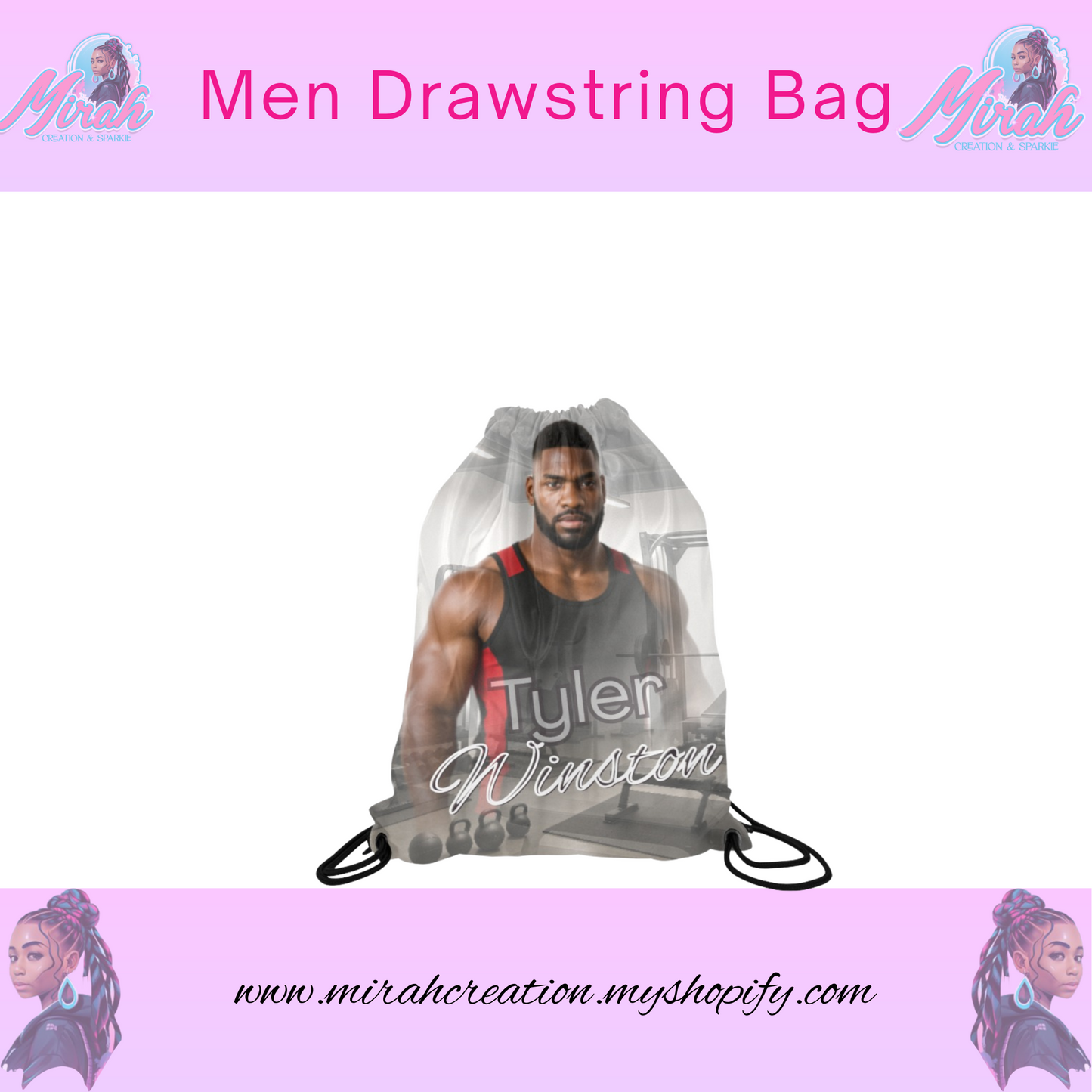 Men Drawstring Bag