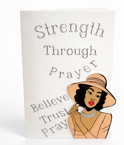 Strength Through Prayer (Premium Card-stock)