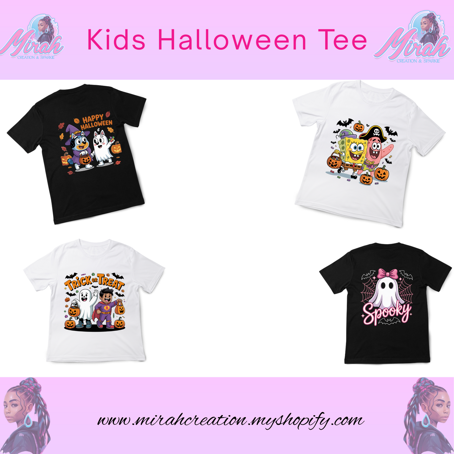 Custom Kids Halloween Tee | Personalized Trick or Treat Shirt