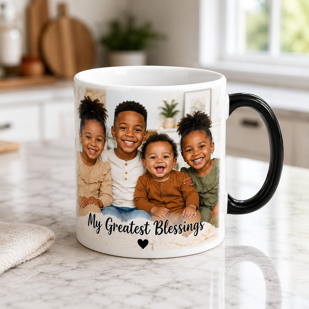 Custom Morphing Mug | Personalized Color-Changing Coffee Mug