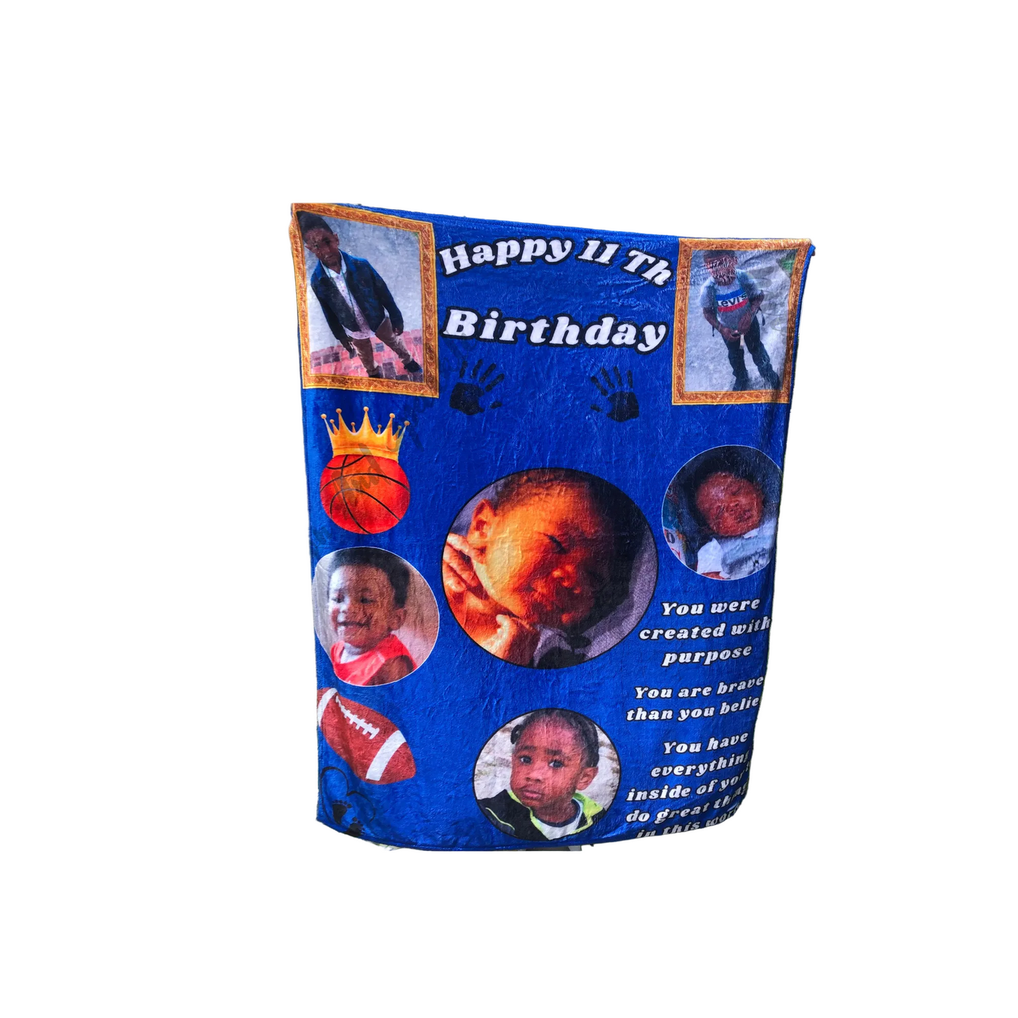 Custom Blanket | Personalized Photo Keepsake Gift