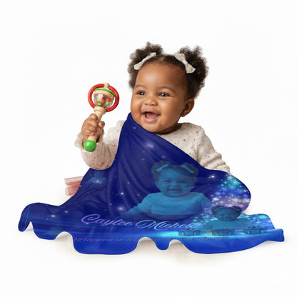 Custom Baby Photo Keepsake Blanket