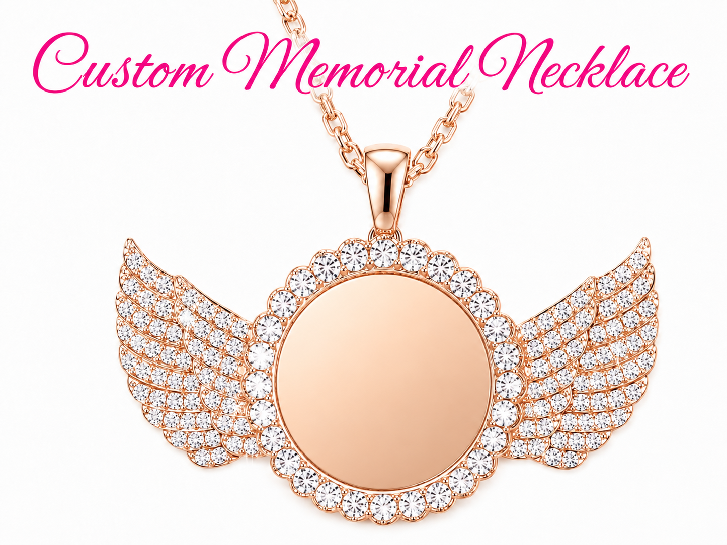 Custom Memorial Necklace – Personalized Keepsake Jewelry