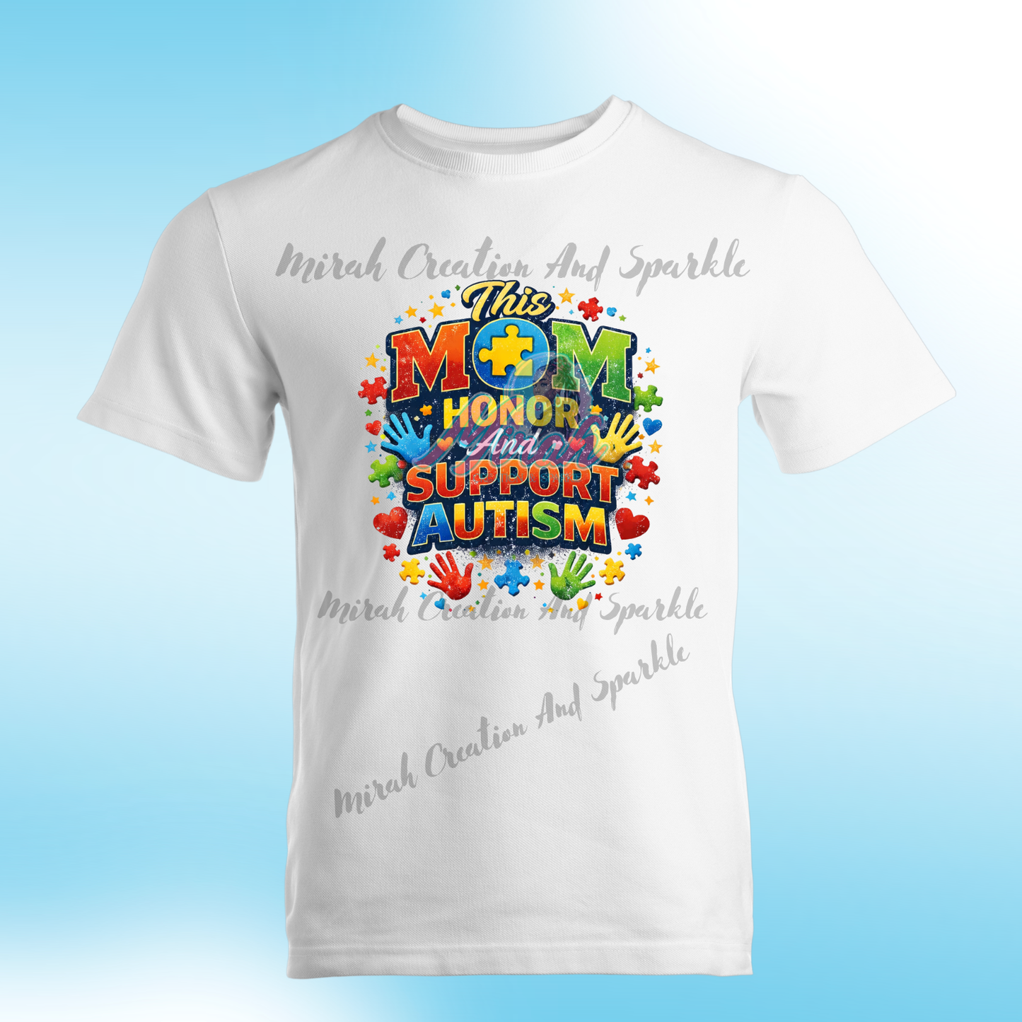 This Mom Honors and Supports Autism Awareness Shirt