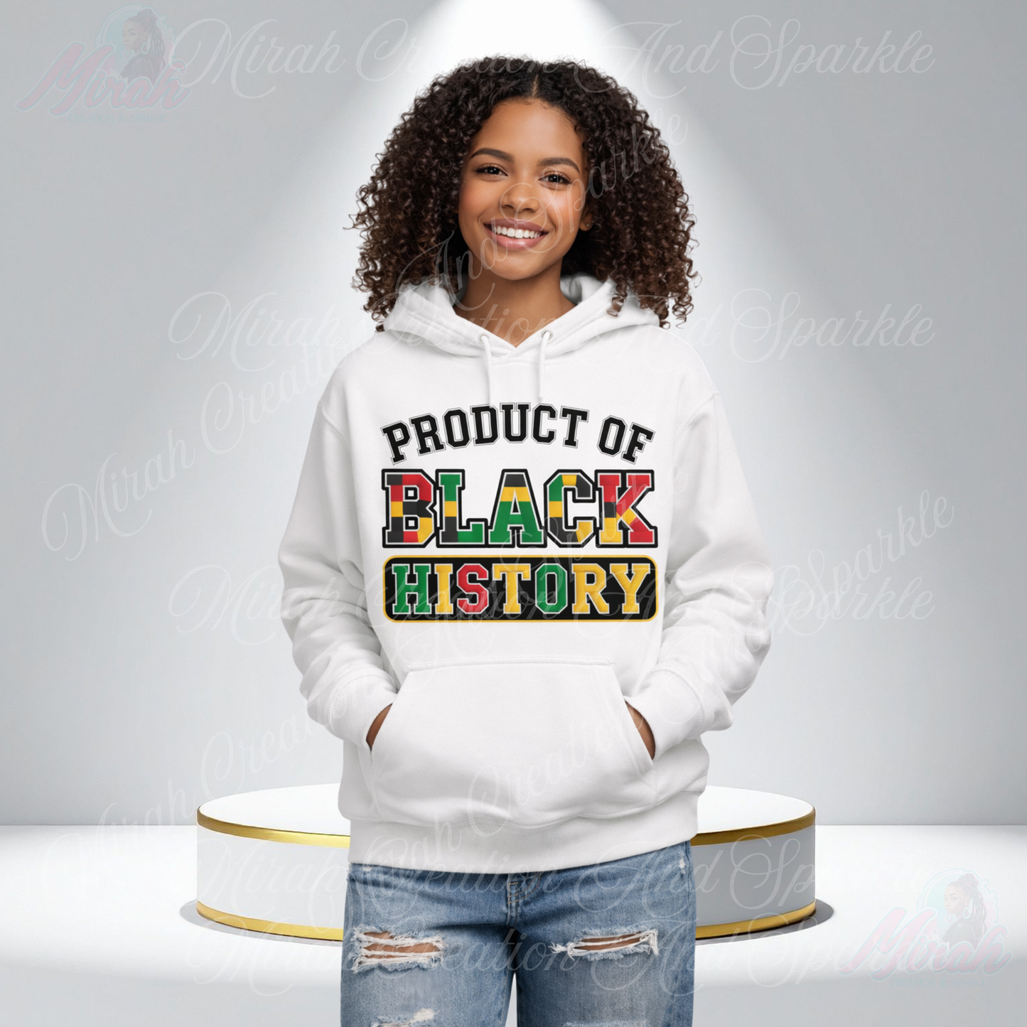 Product of Black History Hoodie