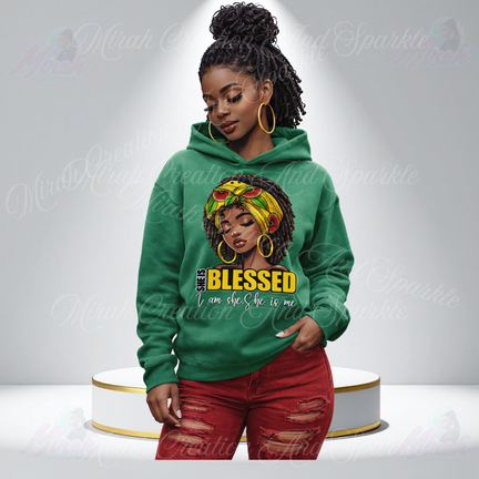 Blessed Queen Affirmation Hoodie