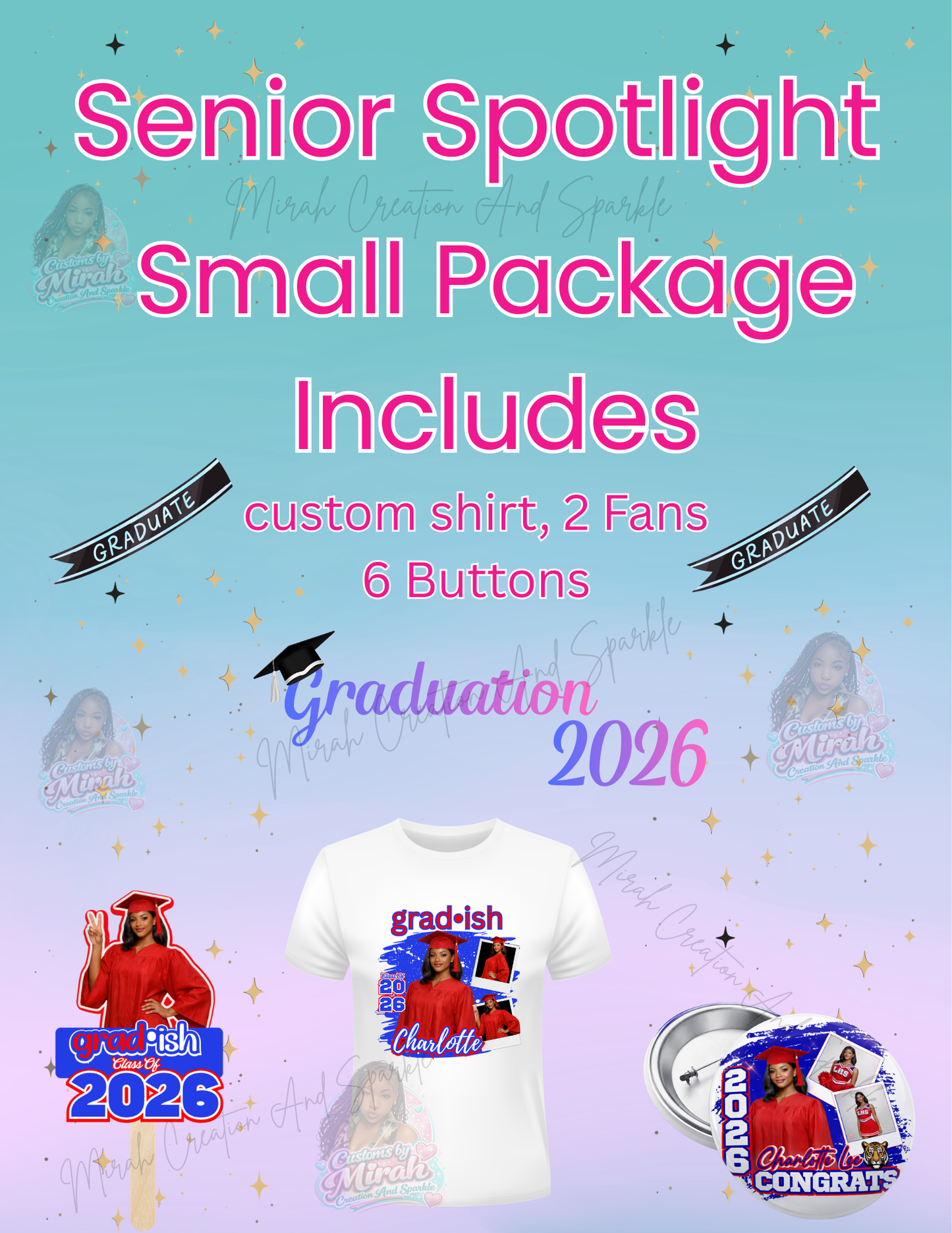 Senior Spotlight Class of 2026 Graduation Bundle